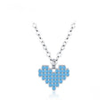 Heart of ice necklace