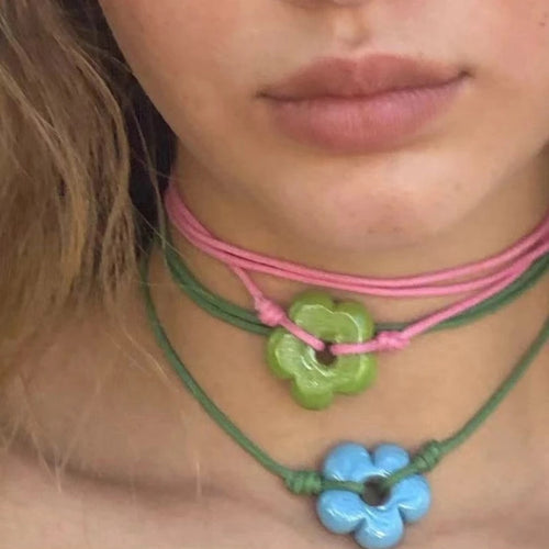 Baby jade necklace