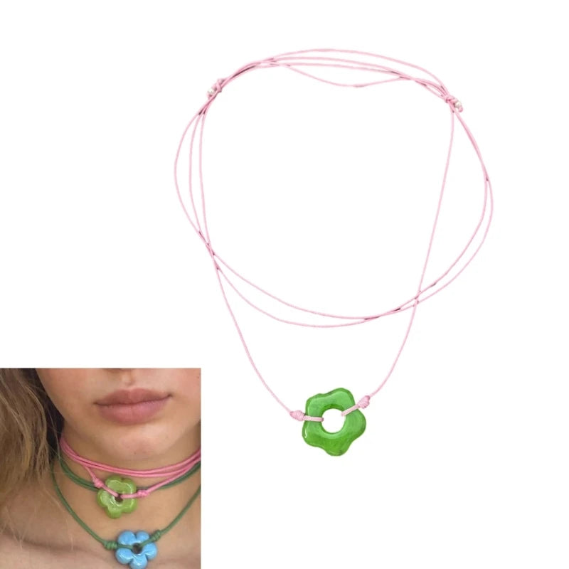 Baby jade necklace