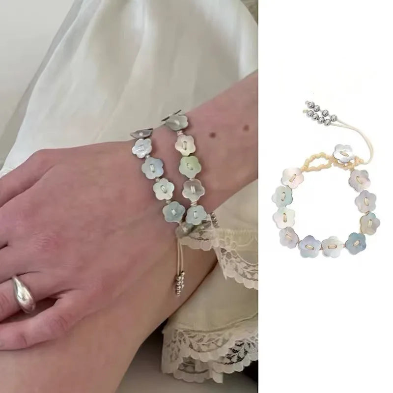 Flower Shell Bracelet