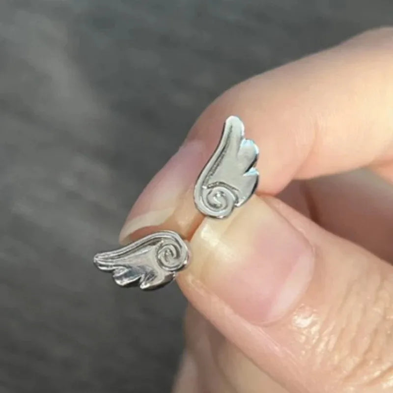 Winter fairy stud earrings