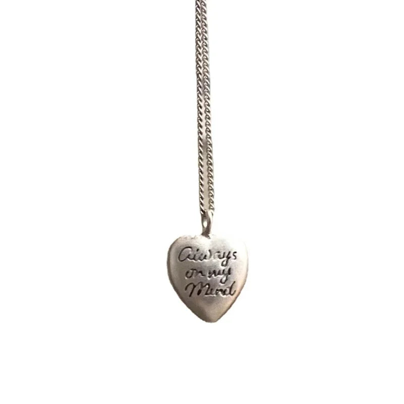 Always on my mind necklace