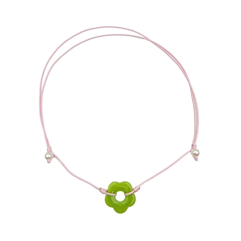 Baby jade necklace